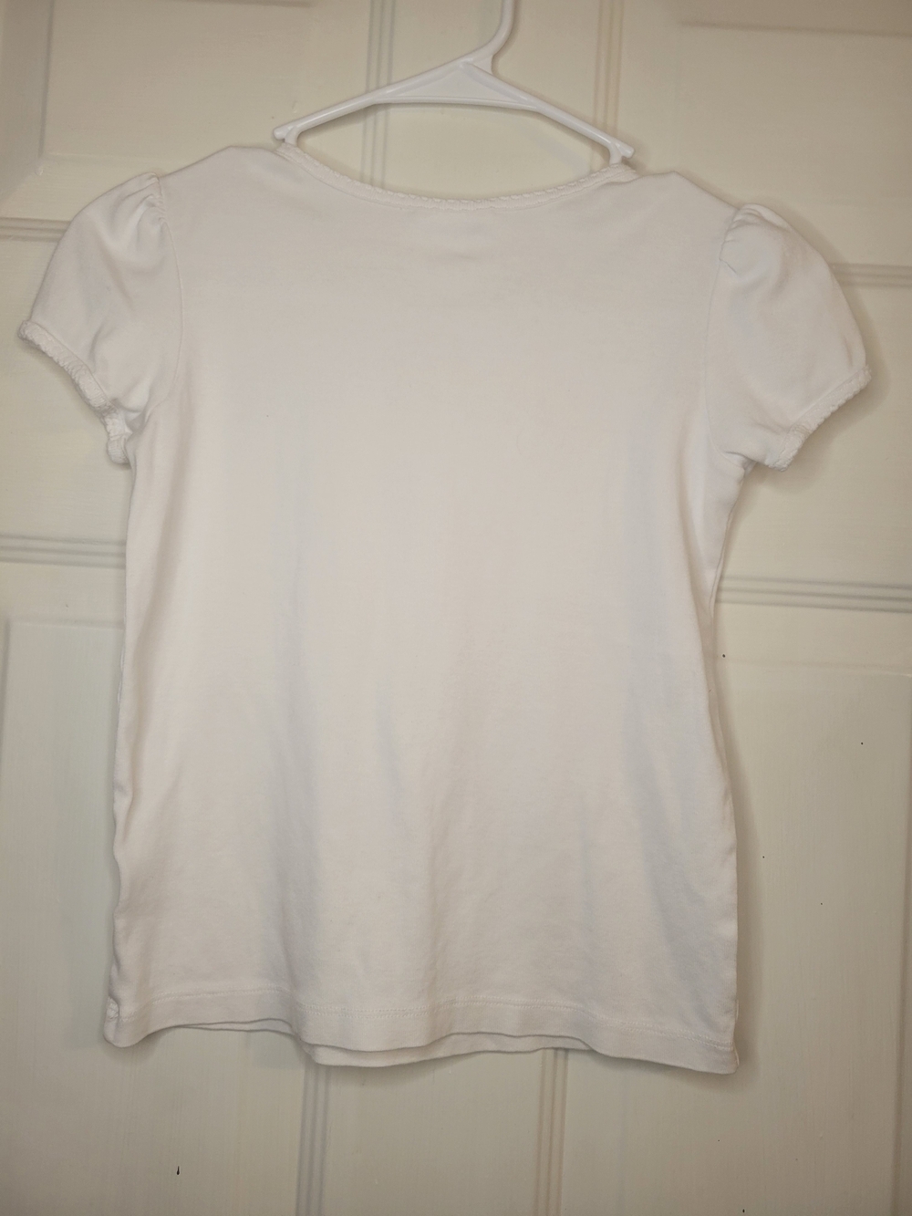 Hannah Andersson Classic White Puff Sleeve Tee - Picture 6 of 6